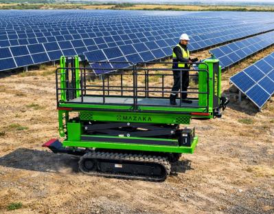 Solar Lift SL60D Gallery Pile Driver Machine