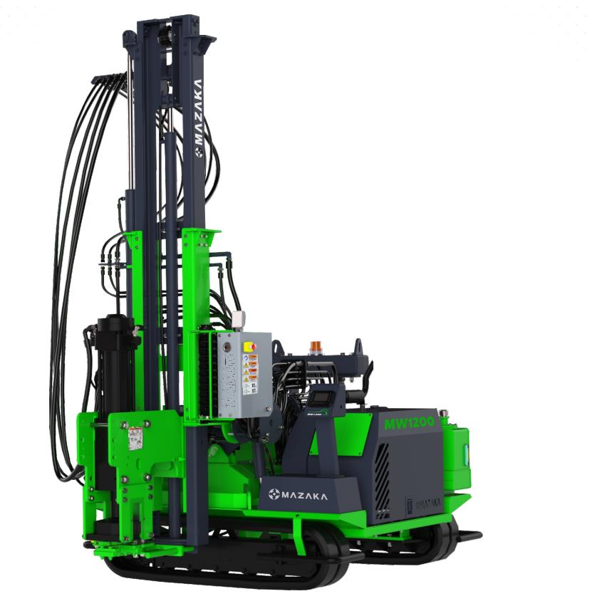 Mazaka MW1200 Pile Driver