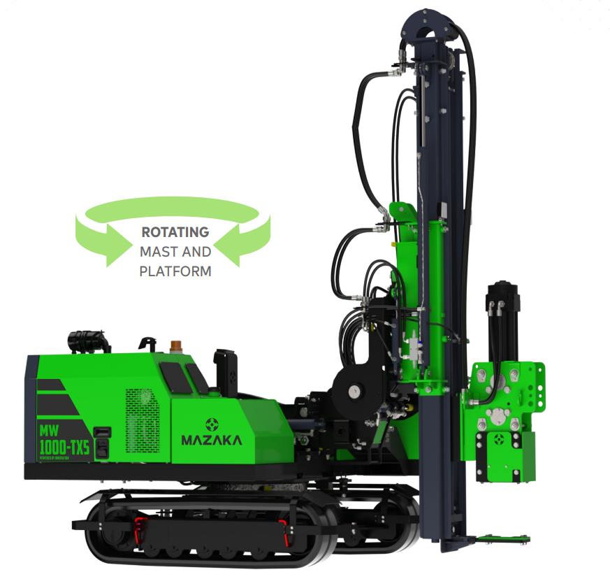 MW1600 & MW2000 Pile Driver