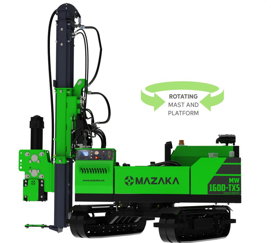 MW 1600-TX5 Pile Driver